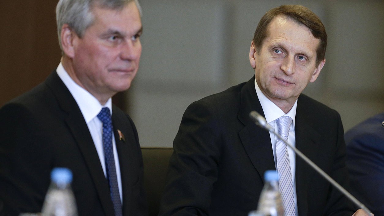 Рабочая поездка Председателя Государственной Думы Федерального Собрания Российской Федерации Сергея Нарышкина в Южный федеральный округ. Первое Заседание 47-й Сессии Парламентского Собрания.