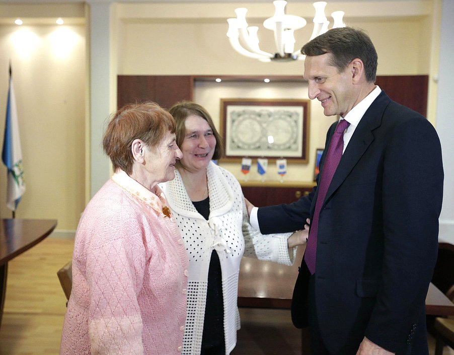 Рабочая поездка Председателя Государственной Думы Сергея Нарышкина в Северо-Западный федеральный округ (Ленинградская область)