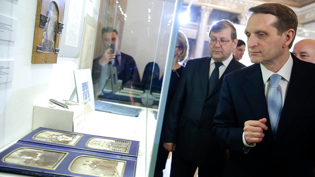 Музей Фаберже. Открытие выставки "Возвращённая история. Материалы из архива Юсуповых".