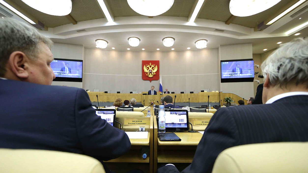 Правительственный час в Государственной Думе.