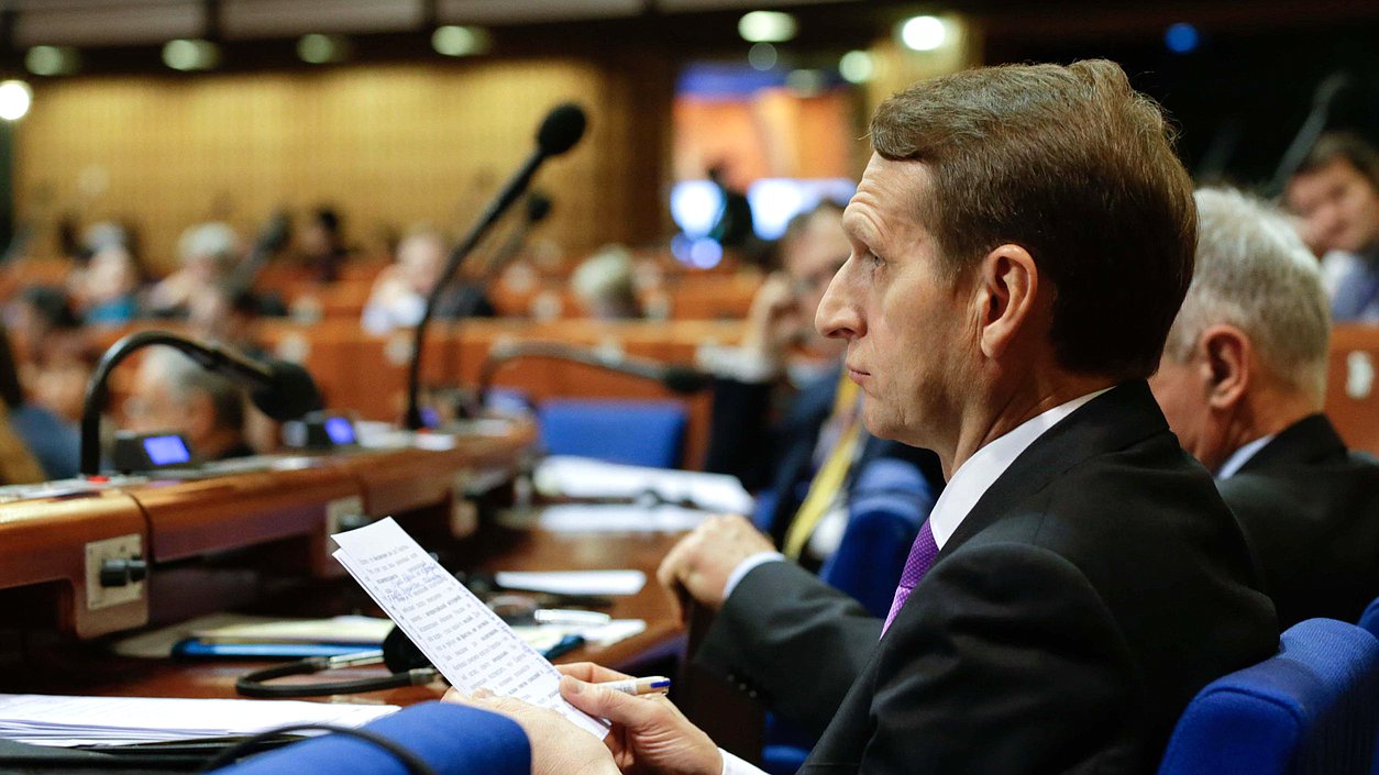 Рабочий визит во Французскую Республику. Пленарное заседание Парламентской ассамблеи Совета Европы.