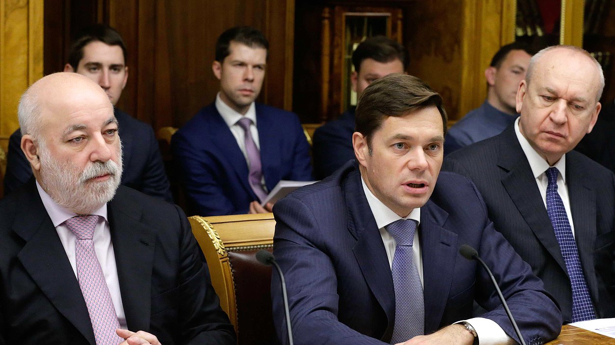 Заседание Совета по инвестициям при Председателе Государственной Думы Федерального Собрания Российской Федерации.