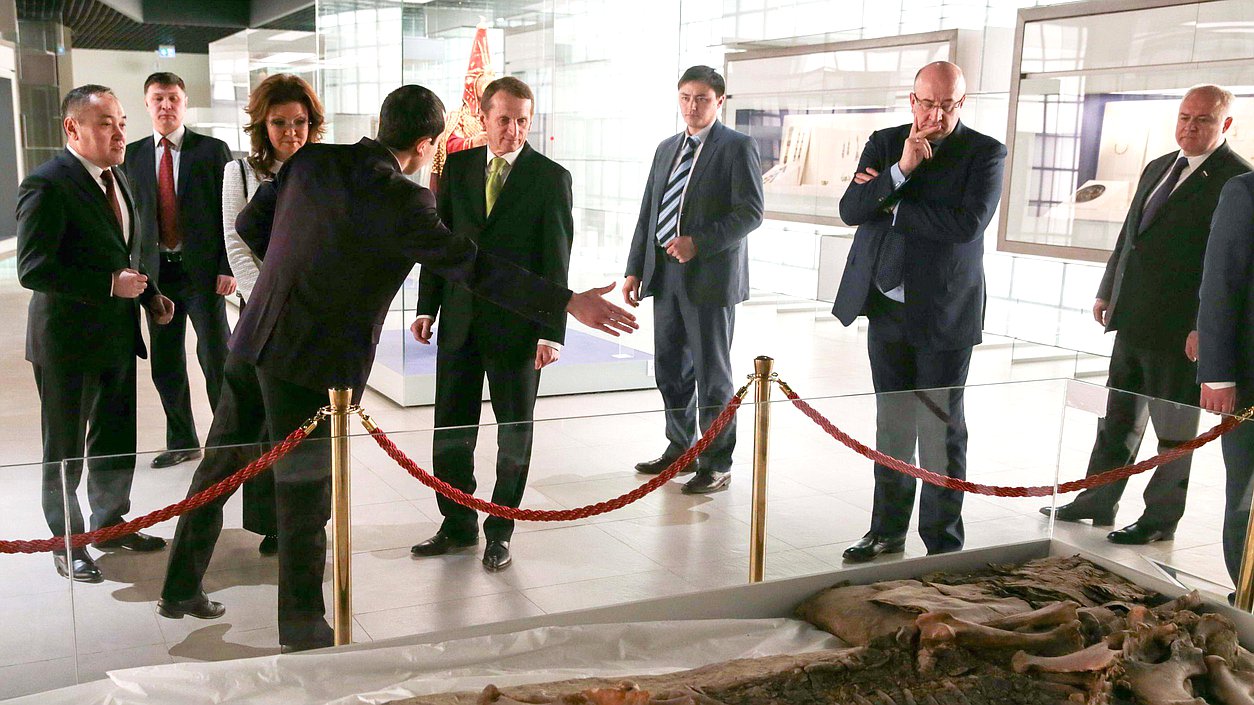 Посещение Национального музея Республики Казахстан.