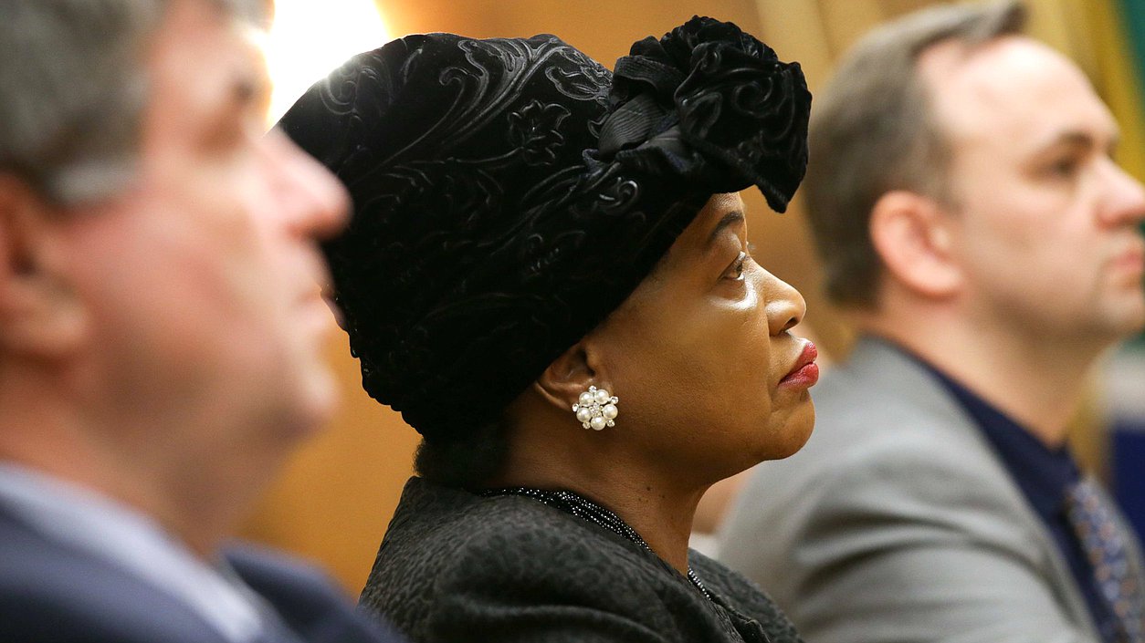 Speaker of the National Assembly of South Africa Baleka Mbete