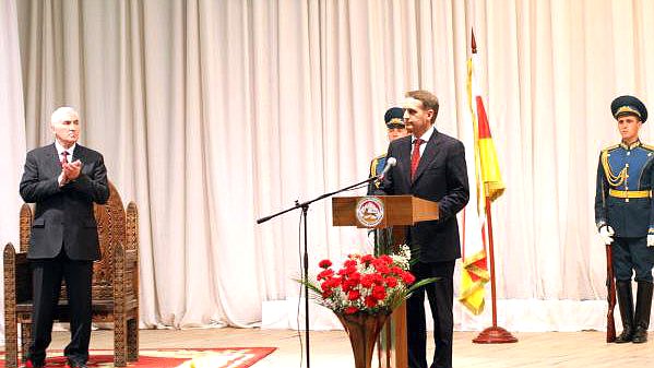 19 апреля состоялся рабочий визит Председателя Государственной Думы Сергея Нарышкина в республику Южная Осетия