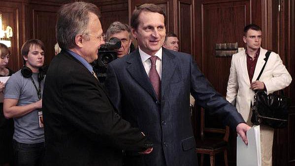 Председатель Государственной Думы Сергей Нарышкин встретился с общественными деятелями накануне Дня русского языка