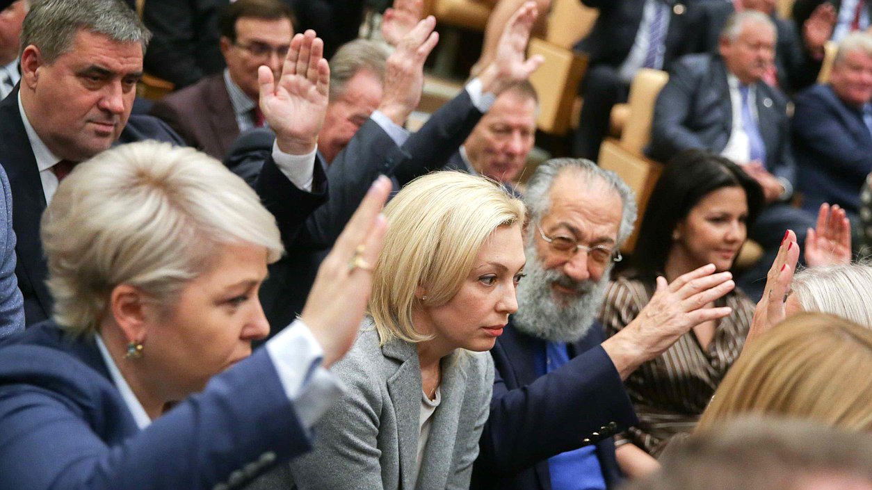 Председатель Комитета по экологии и охране окружающей среды Ольга Тимофеева. Автор фото: Марат Абулхатин/Фотослужба Государственной Думы