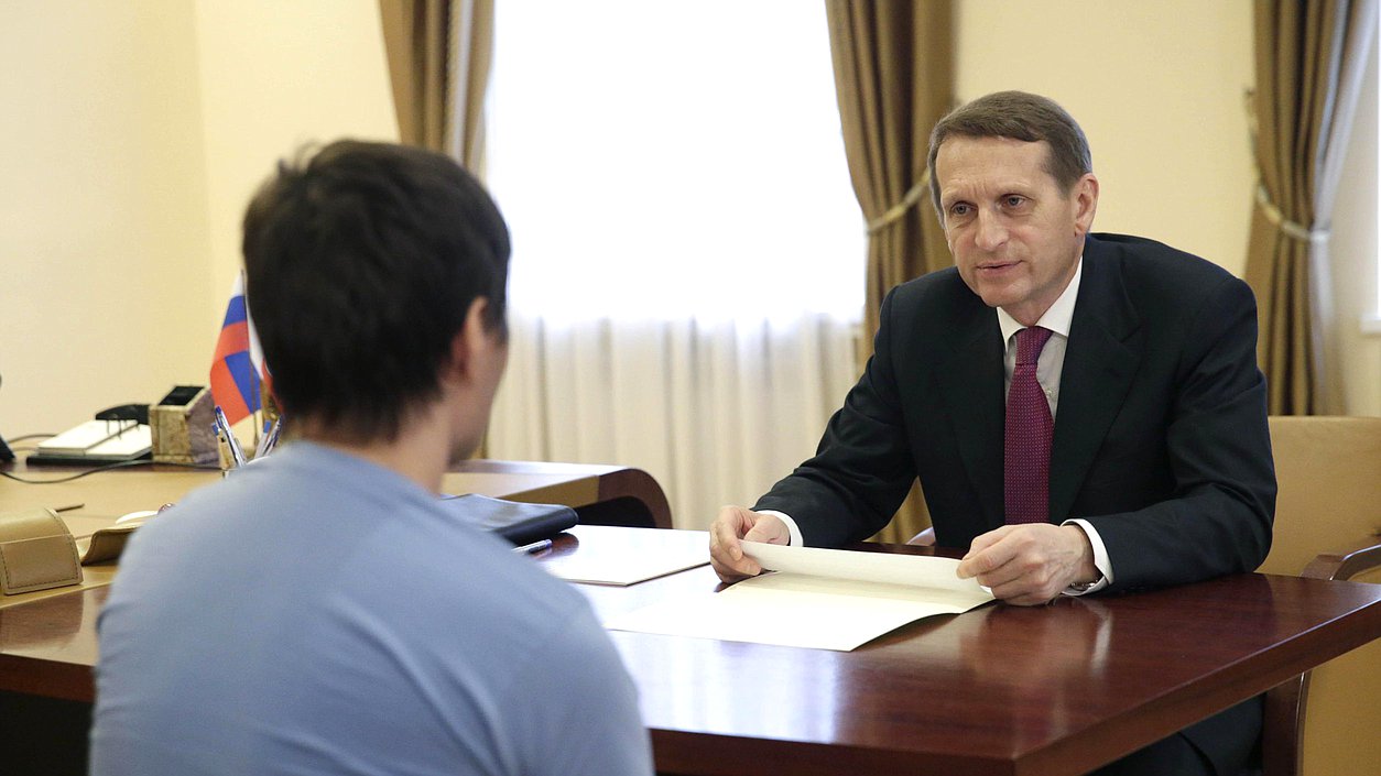 Рабочая поездка Председателя Государственной Думы Сергея Нарышкина в Северо-Западный федеральный округ (Ленинградская область)