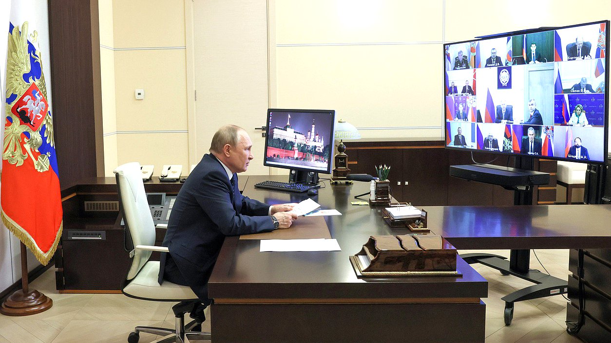 Заседание Совета Безопасности. Фото: kremlin.ru