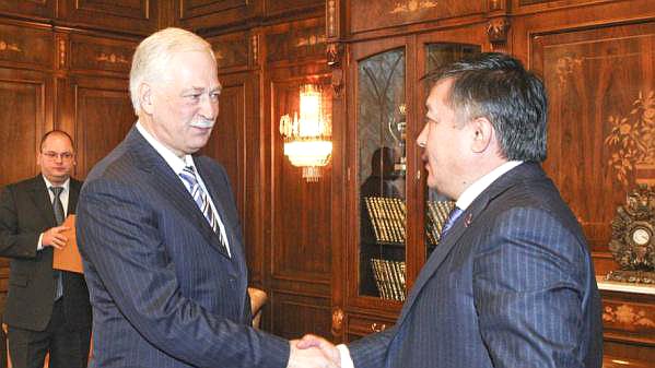2 марта состоялась встреча Председателя Государственной Думы Бориса Грызлова с Председателем Жогорку Кенеша (Парламента) Киргизской Республики Ахматбеком Келдибековым