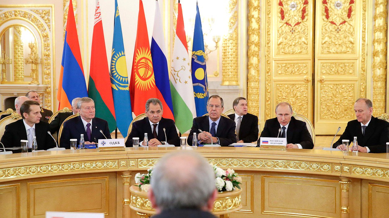 Заседание Совета коллективной безопасности ОДКБ в расширенном составе.