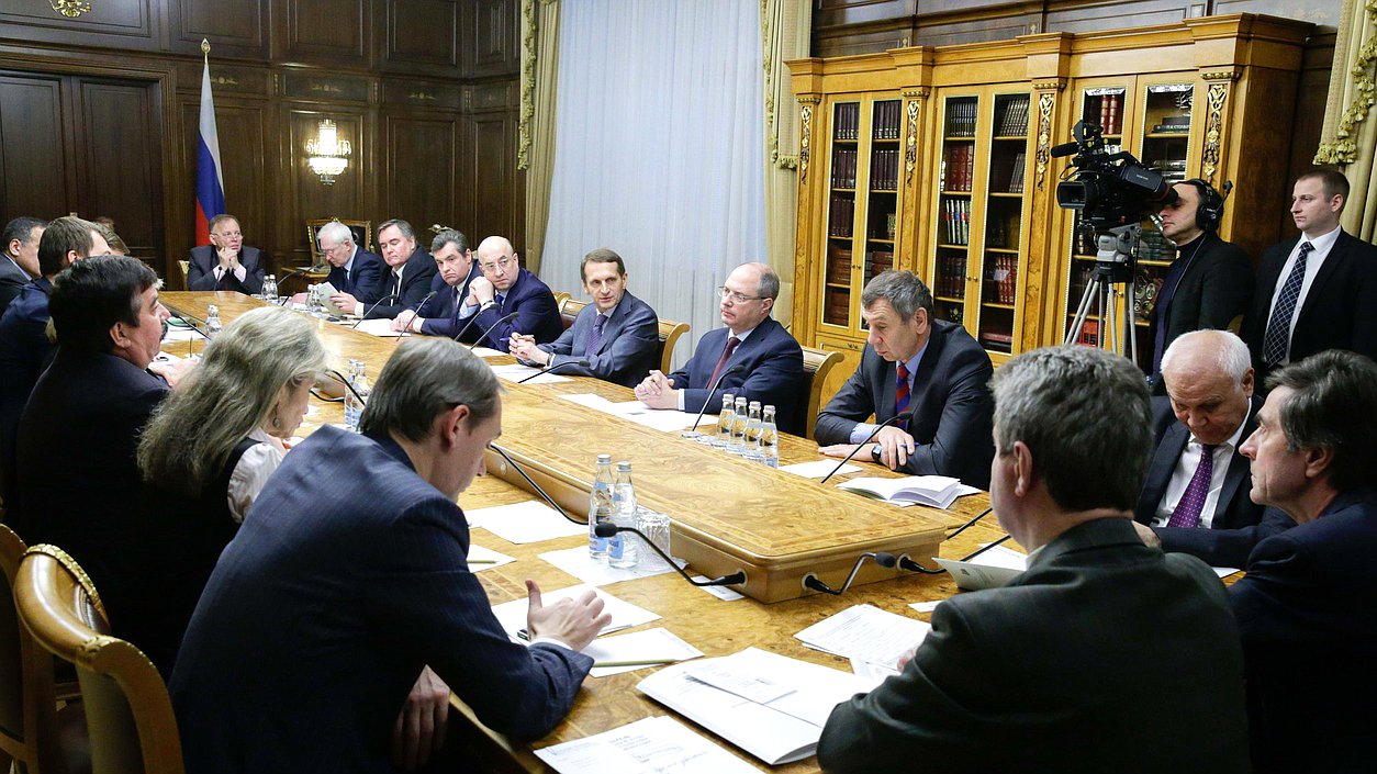 Заседание рабочей группы при Председателе Государственной Группы по правовому анализу законодательных процедур и принимаемых на Украине правовых актов.