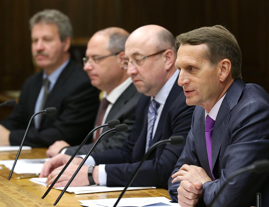  Заседание рабочей группы при Председателе Государственной Думы по правовому анализу законодательных процедур и принимаемых на Украине правовых актов.