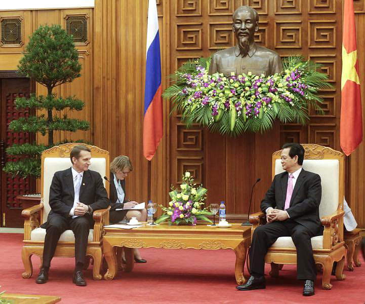 Встреча с Премьер-министром Социалистической Республики Вьетнам Нгуен Тан Зунгом.
