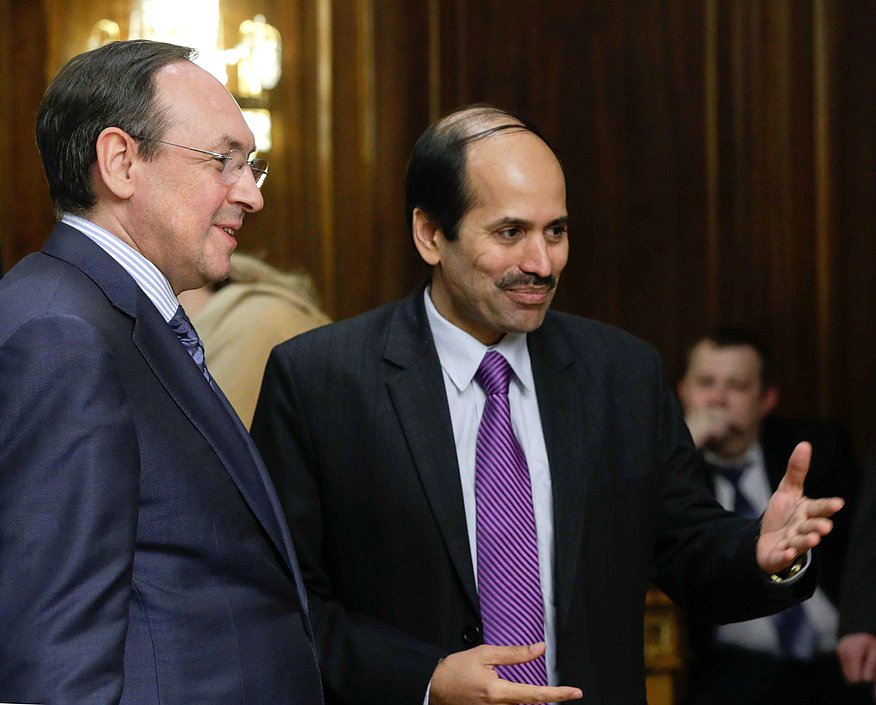 Встреча Председателя Государственной Думы Федерального Собрания Российской Федерации С.Е.Нарышкина с руководителями дипломатических представительств стран БРИКС в Российской Федерации.