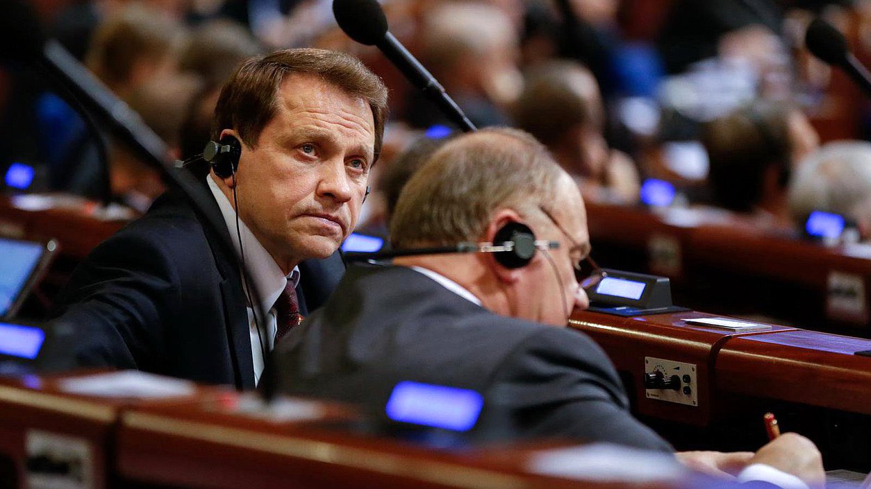 Пленарное заседание Парламентской ассамблеи Совета Европы.