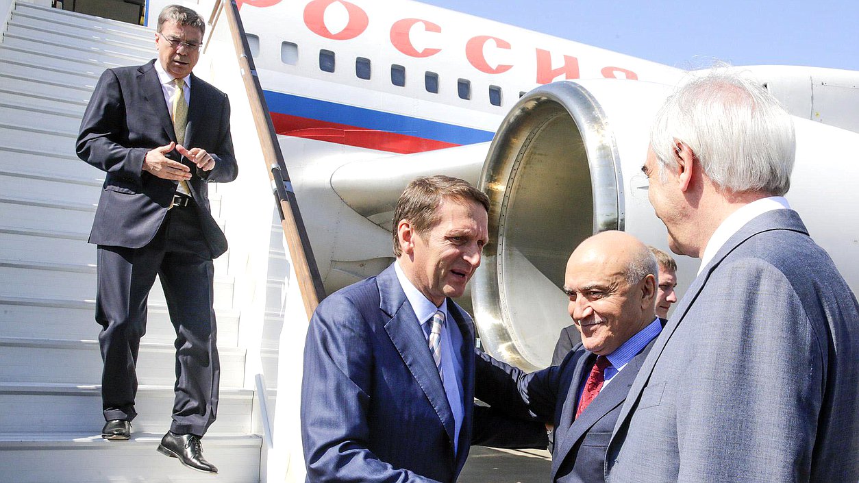   Рабочий визит Председателя Государственной Думы Сергея Нарышкина в Азербайджанскую Республику.