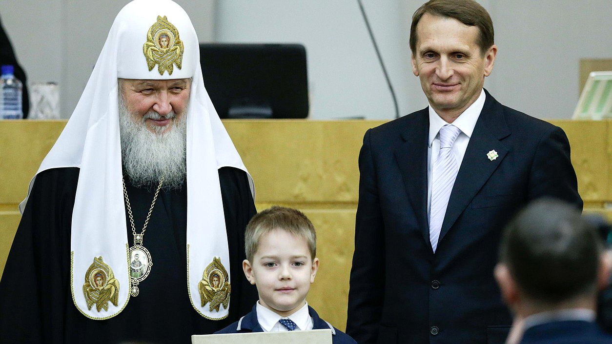 Торжественное открытие третьих Рождественских Парламентских встреч. Награждение победителей конкурса детского рисунка "Красота Божьего мира".