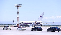Самолет Специального летного отряда авиакомпании «Россия»