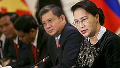 Chairwoman of the National Assembly of the Socialist Republic of Vietnam Nguyễn Thị Kim Ngân
