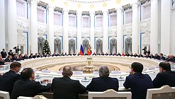 Встреча Президента РФ с руководством Государственной Думы и Совета Федерации