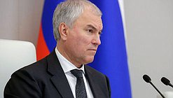Председатель Государственной Думы Вячеслав Володин
