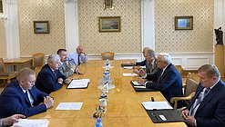 Meeting of the State Duma Commission on the Investigation of Foreign Interference in Russia's Internal Affairs with representatives of the Russian Foreign Ministry
