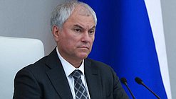 Chairman of the State Duma Vyacheslav Volodin