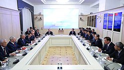 Встреча Председателя Государственной Думы Вячеслава Володина с Председателем Постоянного комитета Всекитайского собрания народных представителей Чжао Лэцзи
