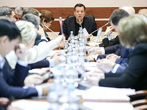 Заседание комитета Государственной Думы по бюджету и налогам