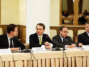 Сергей Нарышкин провел заседание Оргкомитета по подготовке мероприятий, связанных со 100-летием начала Первой мировой войны