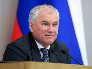 Председатель Государственной Думы Вячеслав Володин
