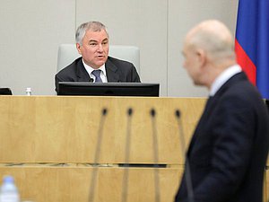 Председатель Государственной Думы Вячеслав Володин