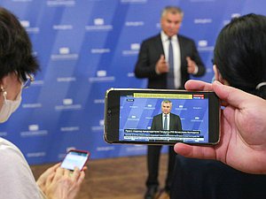 Председатель Государственной Думы Вячеслав Володин