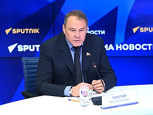 Deputy Chairman of the State Duma Petr Tolstoy