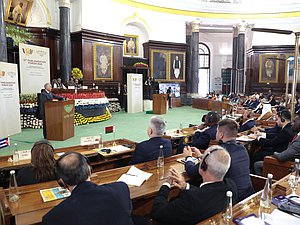 Председатель Государственной Думы Вячеслав Володин. XII Международный Парламентский форум БРИКС