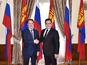 Гордеев и Посол Монголии
