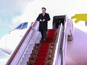 Председатель Великого Государственного Хурала Монголии Ням-Осорын Учрал