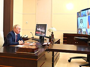 Совещание с постоянными членами Совета Безопасности. Фото: kremlin.ru