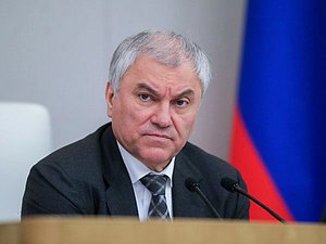 Председатель Государственной Думы Вячеслав Володин