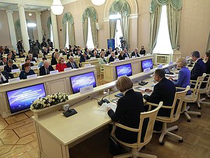 Заседание Президиума Совета законодателей при Федеральном Собрании Российской Федераци