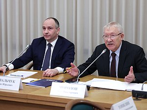 Председатель Счетной палаты РФ Борис Ковальчук и Председатель Комитета по контролю Олег Морозов