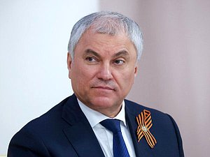 Председатель Государственной Думы Вячеслав Володин