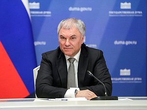 Председатель Государственной Думы Вячеслав Володин