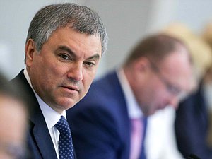 Председатель Государственной Думы Вячеслав Володин