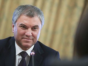 Председатель Государственной Думы Вячеслав Володин