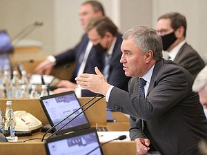 Председатель Государственной Думы Вячеслав Володин