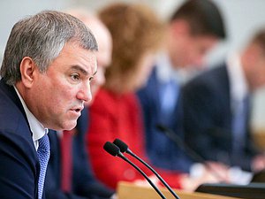 Председатель Государственной Думы Вячеслав Володин
