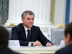 Председатель Государственной Думы Вячеслав Володин