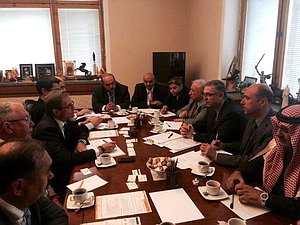 Николай Левичев провел встречу с делегацией сирийской оппозиции